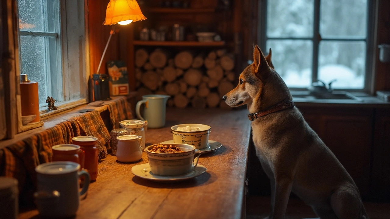 Примеры меню и порции для разных пород и сезонов