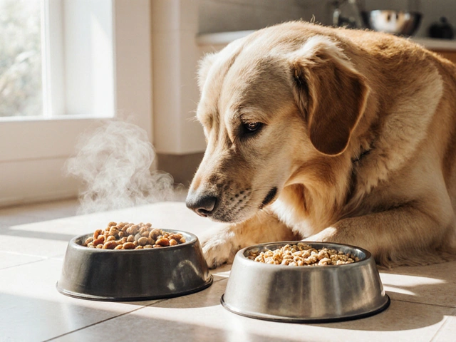 Теплая или холодная еда для собак: что лучше?