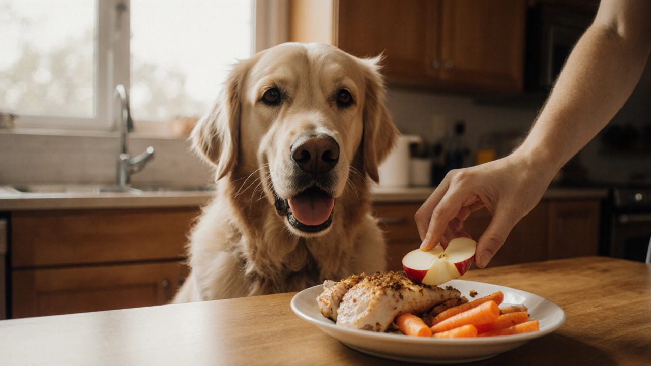 Что можно давать собаке из человеческой еды: безопасные продукты и опасные ошибки