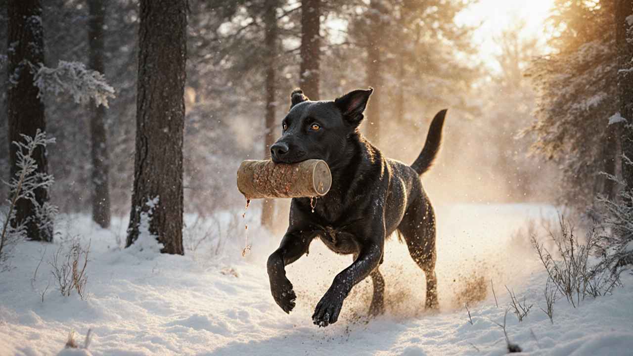 Какой влажный корм лучше всего подходит для охотничьих собак?