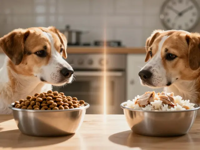 Почему нельзя давать собаке сухой корм и натуралку одновременно
