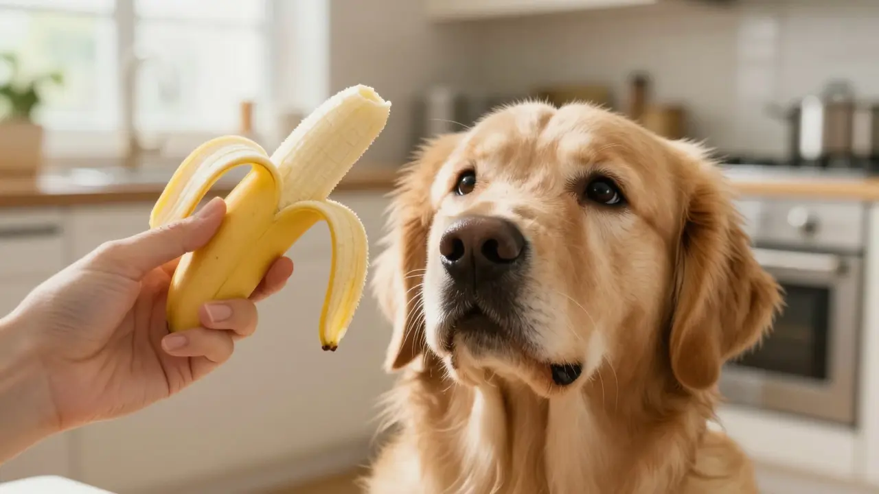 Можно ли собакам есть банан: польза, вред и нормы кормления
