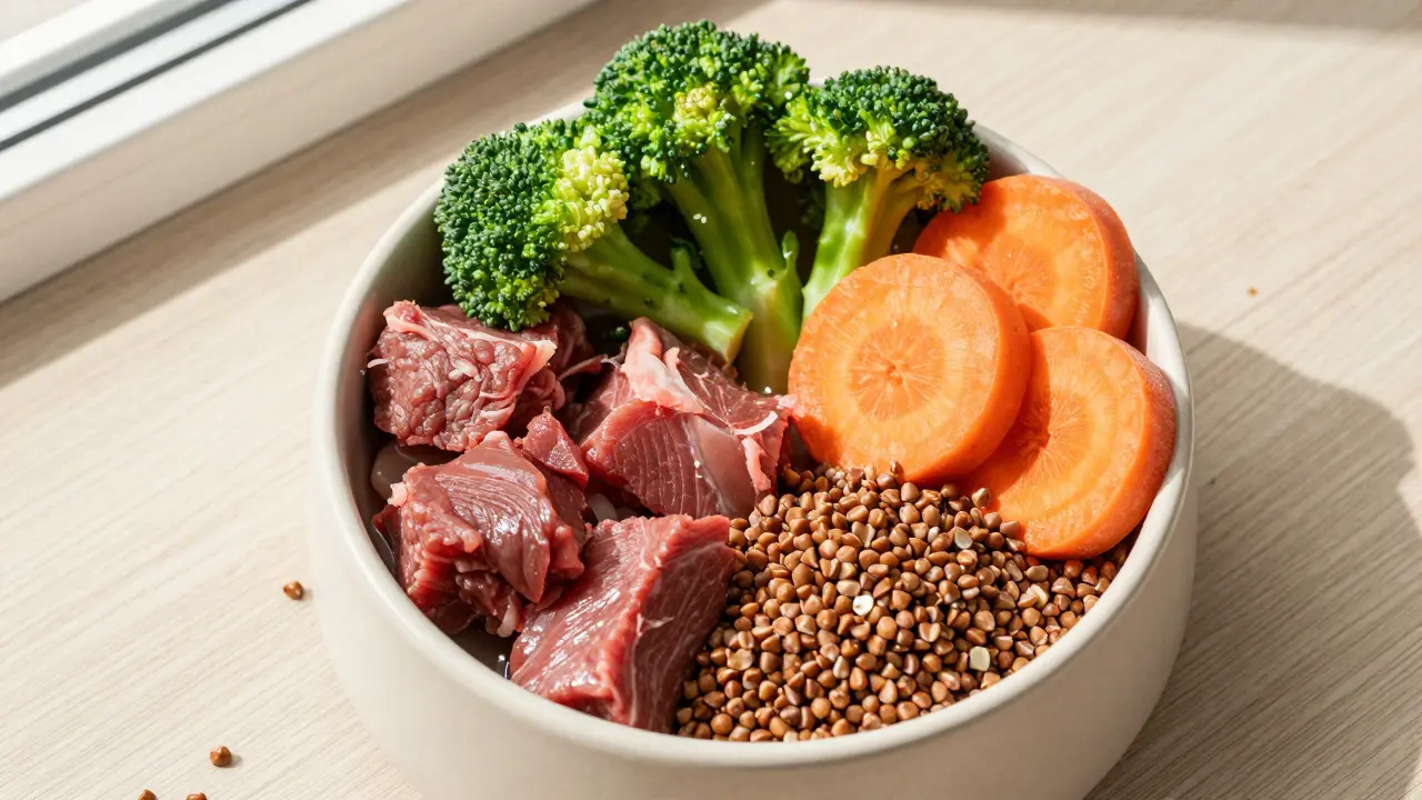 Сколько раз в день кормить собаку натуралкой: правила и график питания